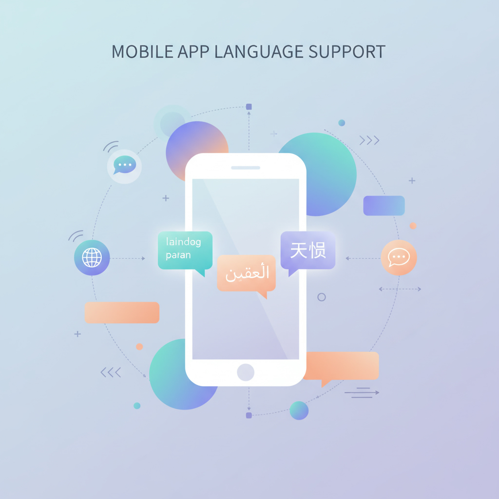 mobile app language support