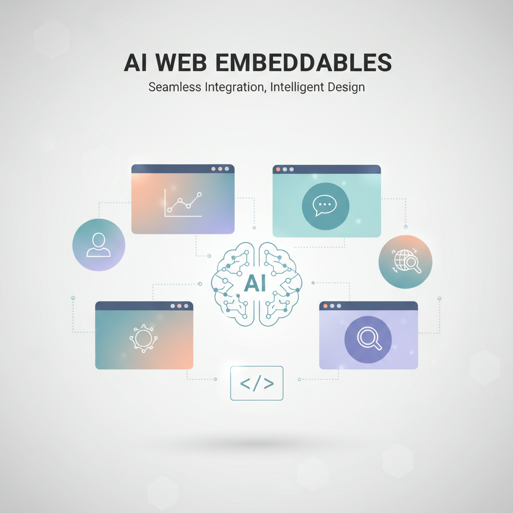 AI web embeddables