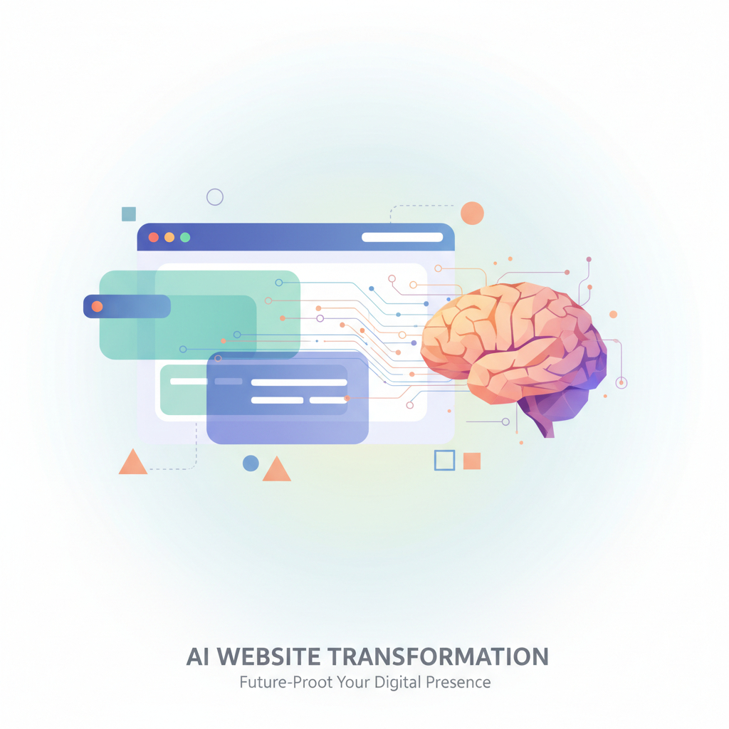 AI website transformation