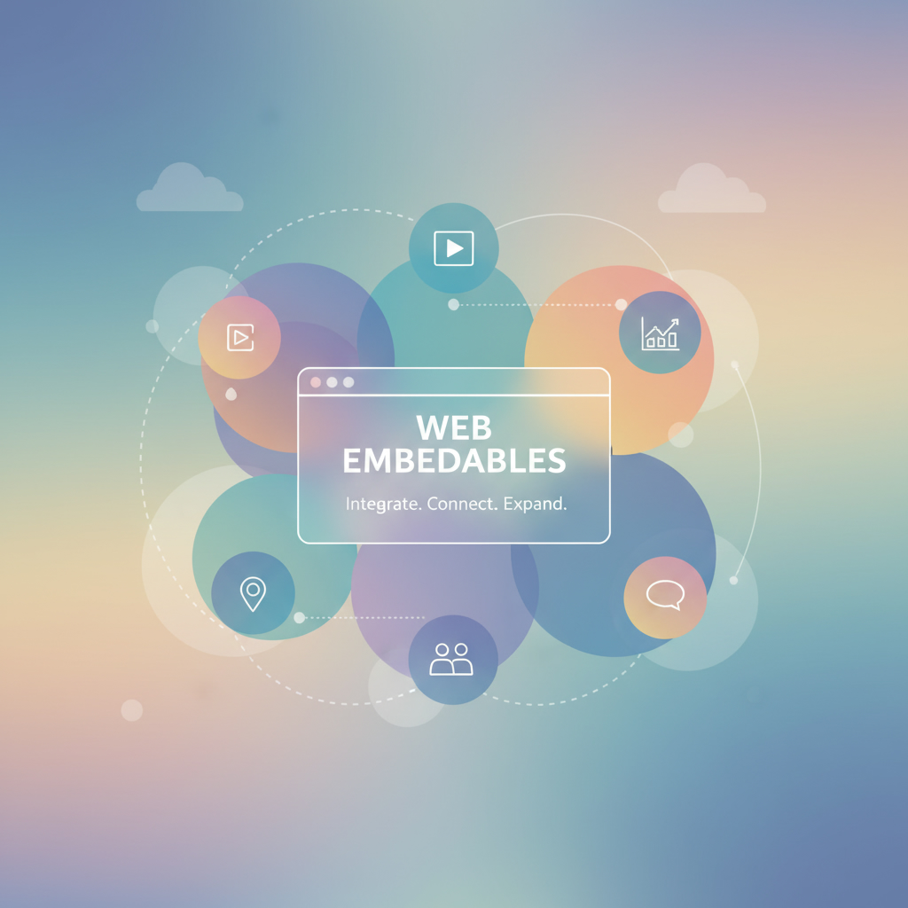 web embeddables