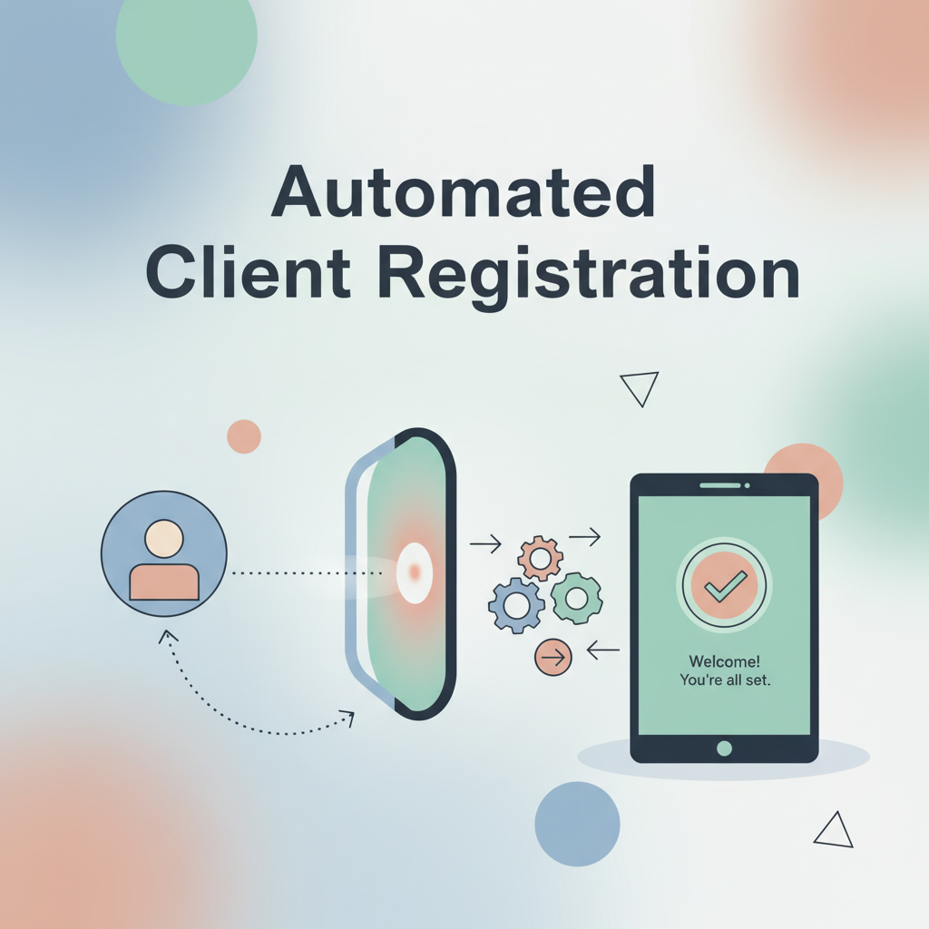 automated client registration