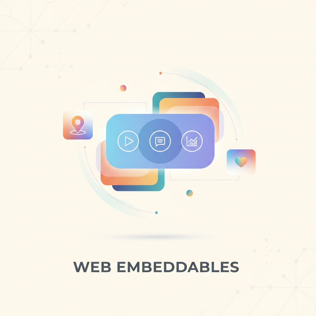 web embeddables